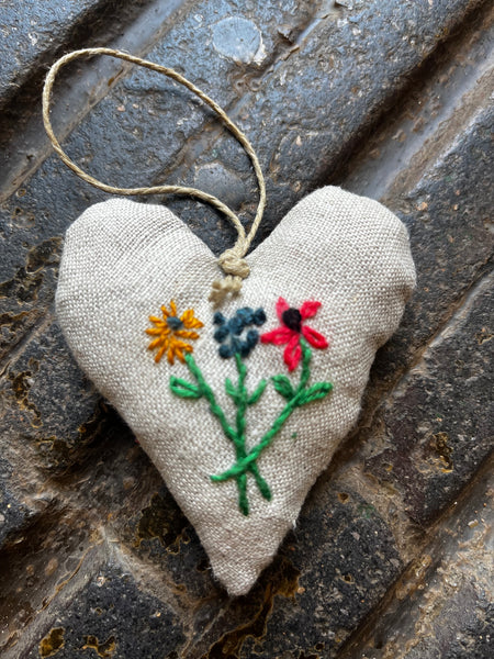 Rose oil scented hearts